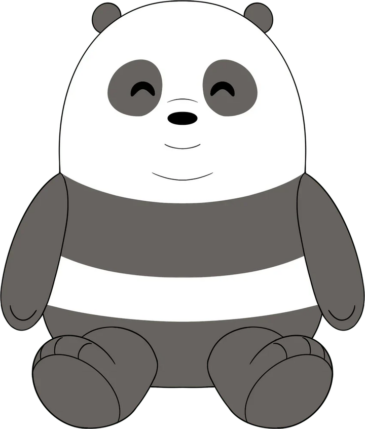 Youtooz Panda We Bare Bears Plush 9 Inch