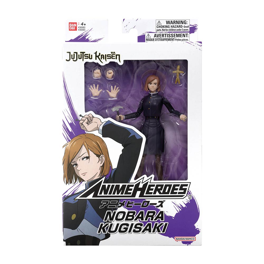 Indies Merchandise AH JJK Kugisaki Nobara 6.5" Scale Anime Heroes Action Figure
