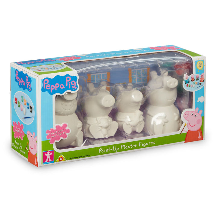 Peppa Pig Paint-Up Plaster Figures Set