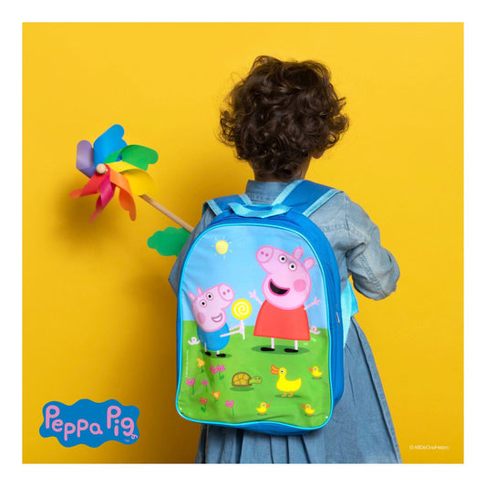 Peppa Pig Colour & Drawing Backpack - Image