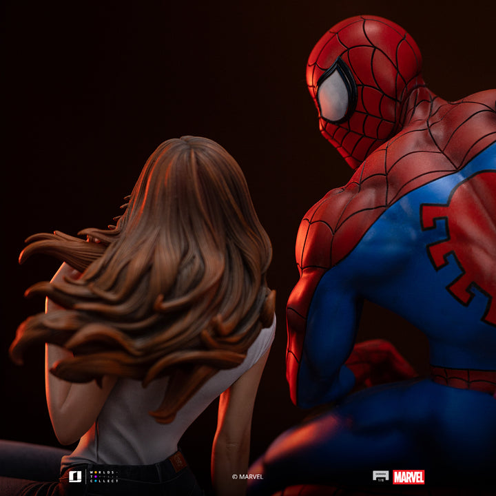 Iron Studios Marvel Comics Spider-Man and Mary Jane 1/6 Scale Limited Edition Diorama