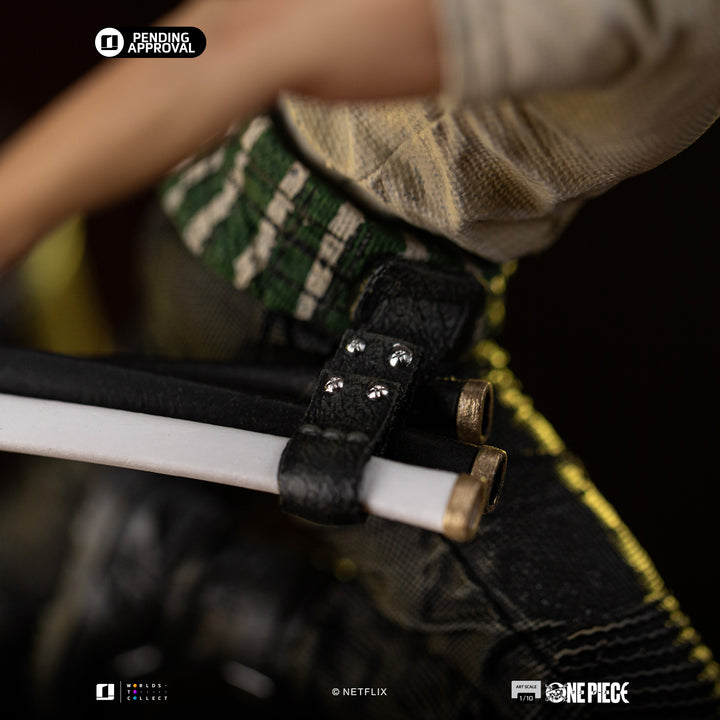 Iron Studios One Piece (Netflix) Roronoa Zoro 1/10 Art Scale Limited Edition Statue