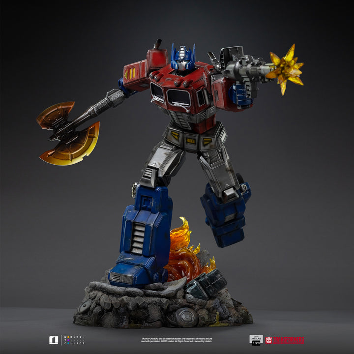 Iron Studios Transformers Optimus Prime 1/20 Demi Art Scale Limited Edition Statue