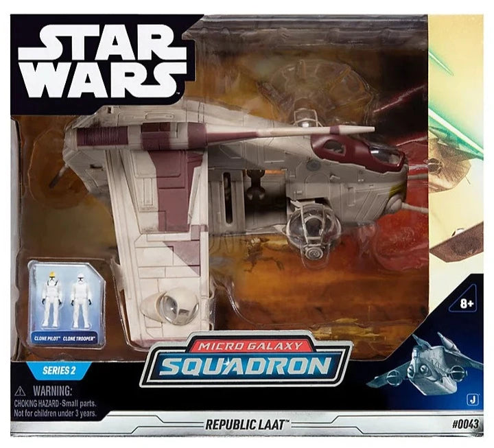 Star Wars Micro Galaxy Squadron Low Altitude Assault Transport (LAAT)