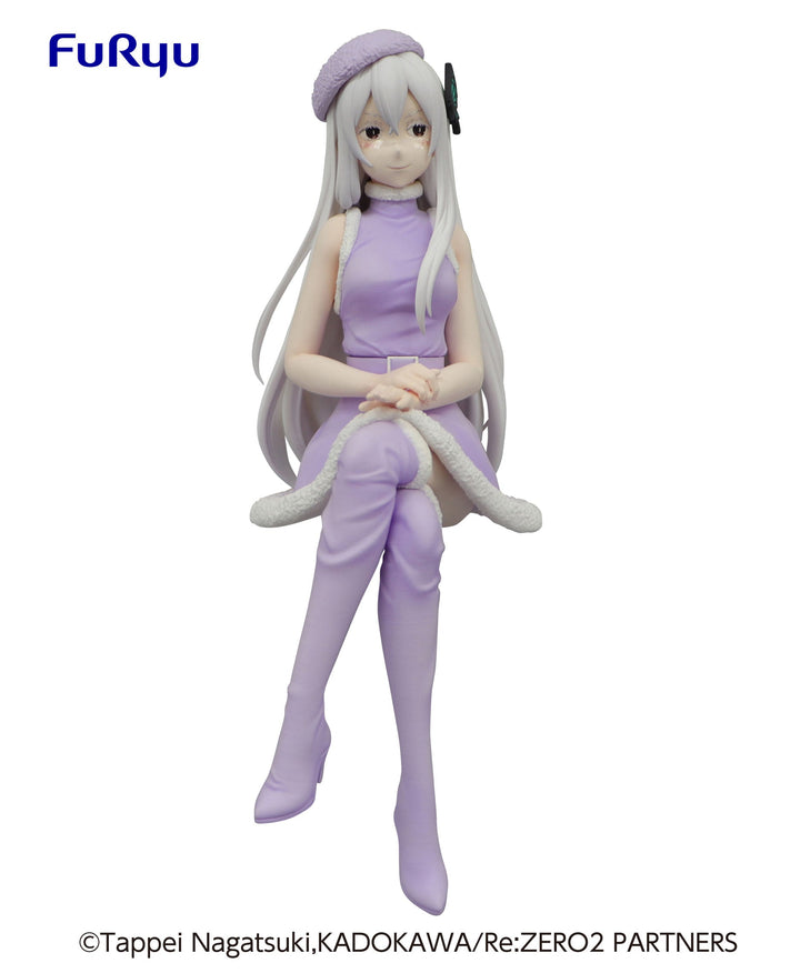 Furyu Echidna Re:Zero − Starting Life in Another World Snow Princess Noodle Stopper Figure