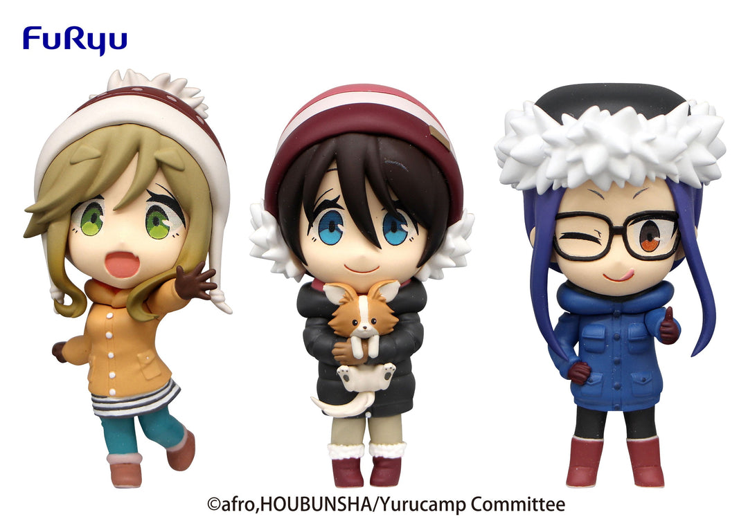 Furyu Rin, Nadeshiko & Aoi Laid-Back Camp Season 2 Chobirume Mini Figure Set