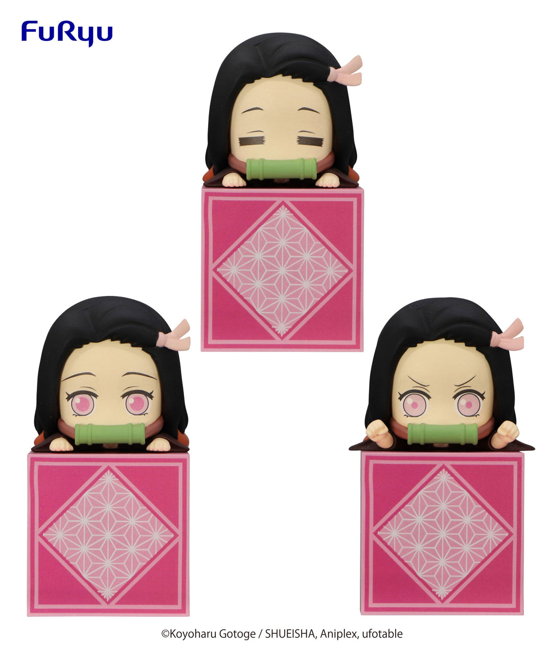 Demon Slayer Kamado Nezuko Kimetsu no Yaiba Hikkake Figure Set