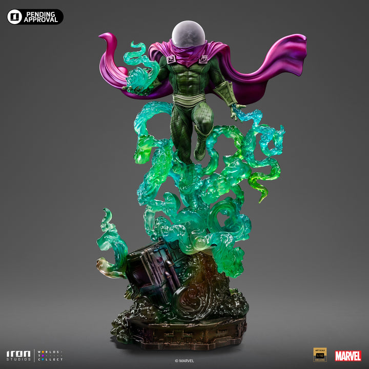 Iron Studios Marvel Spider-Man vs Villains Battle Diorama Series Mysterio 1/10 Deluxe Art Scale Limited Edition Statue