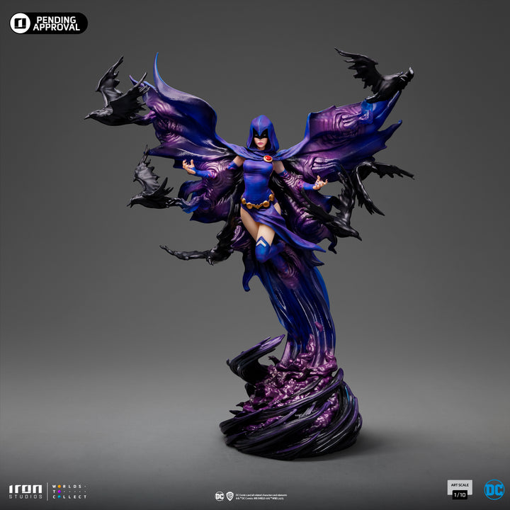 Iron Studios DC Comics Raven 1/10 Art Scale Limited Edition Statue