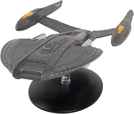U.S.S. Toussaint NCC-87111 Model Diecast Ship Picard Universe (Eaglemoss / Star Trek), alternate view
