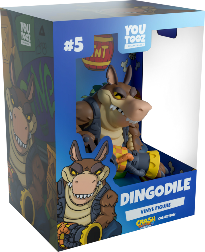 Youtooz Crash Bandicoot Dingodile Figure