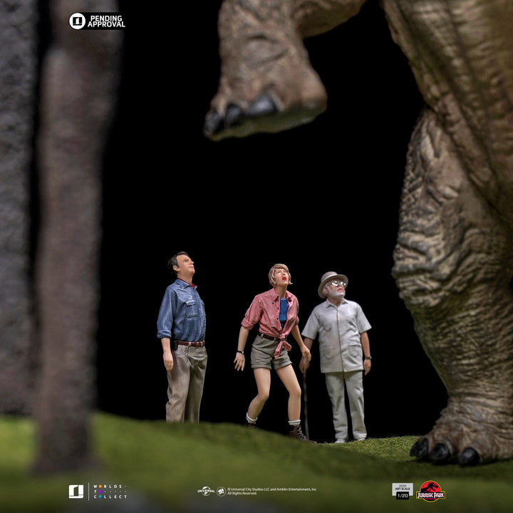 Iron Studios Jurassic Park Welcome to Jurassic Park (Special Edition) 1/20 Demi Art Scale Limited Edition Statue