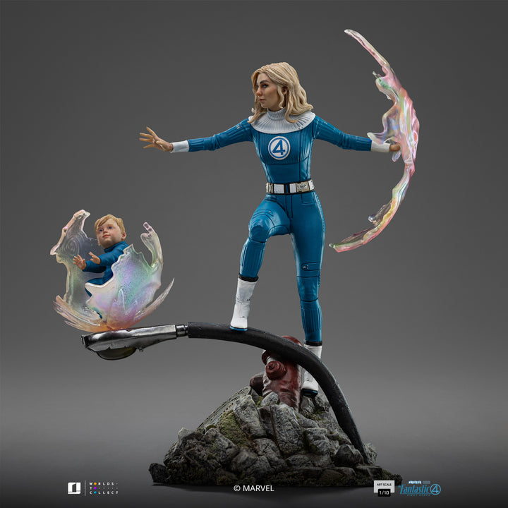 Iron Studios The Fantastic Four First Steps Invisible Woman 1/10 Art Scale Statue