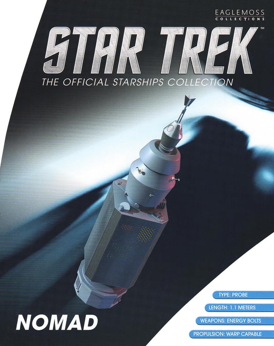 Nomad Model Diecast Ship BONUS ISSUE (Eaglemoss / Star Trek), alternate view