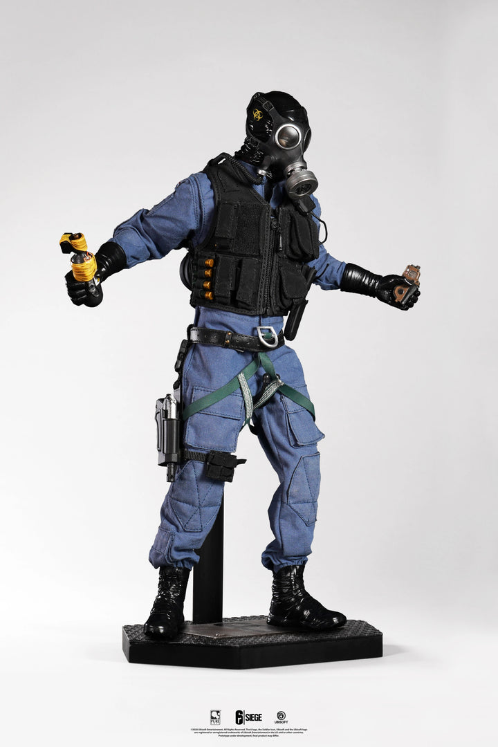 PureArts Rainbow Six Siege 1/6 Scale Articulated Smoke Figure
