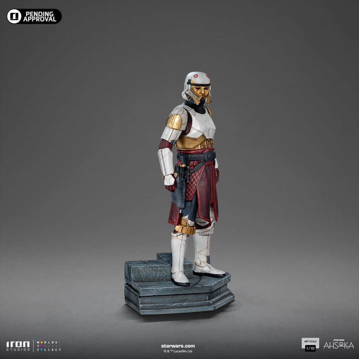 Iron Studios Star Wars Ahsoka Captain Enoch 1/10 Art Scale Limited Edition Statue