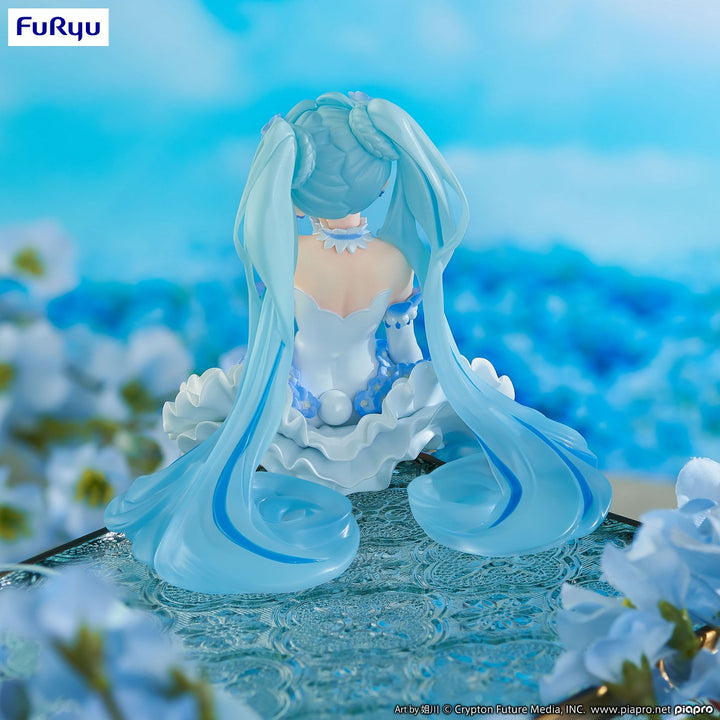 Furyu Hatsune Miku Flower Fairy Nemophila Hatsune Miku 7" Scale Noodle Stopper Figure