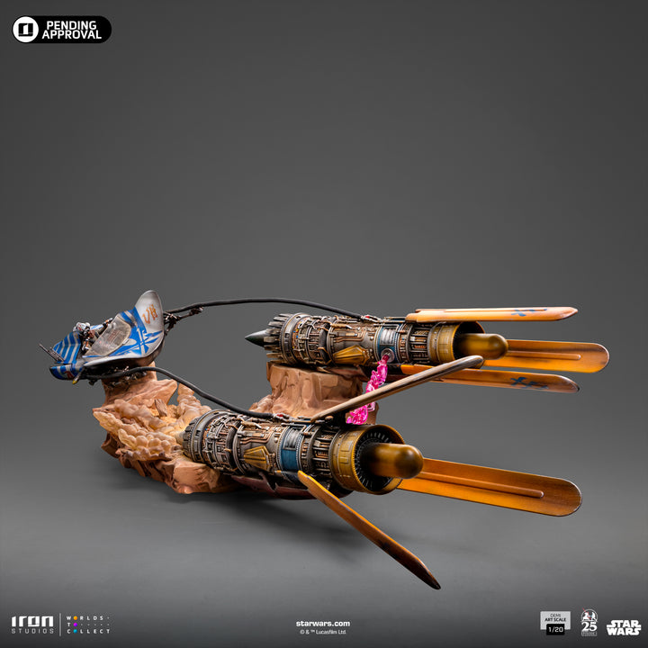 Iron Studios Star Wars: The Phantom Menace Anakin's Podracer 1/20 Demi Art Scale Limited Edition Statue