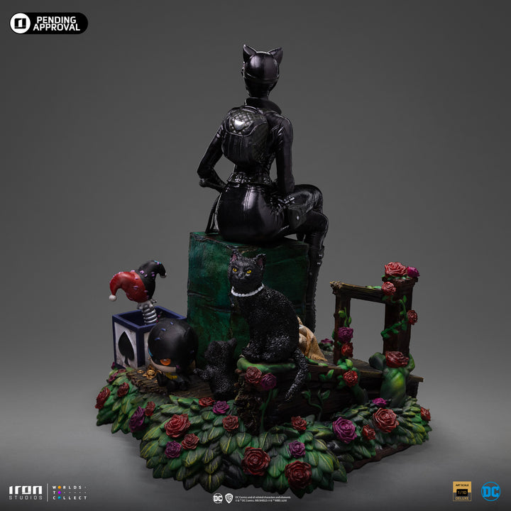 Iron Studios Gotham City Sirens Catwoman 1/10 Deluxe Art Scale Limited Edition Statue
