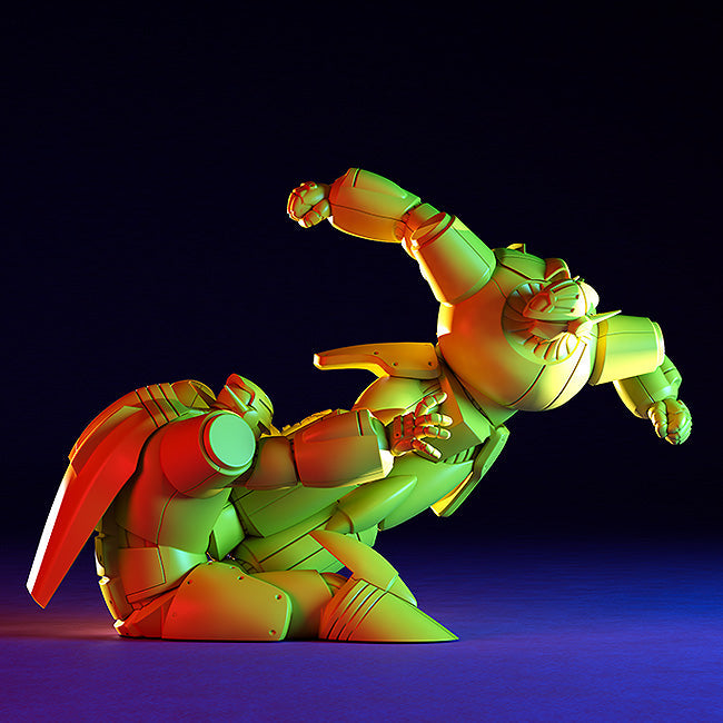 PLAMAX Gunbuster Super Inazuma Kick Gunbuster Model Kit (Effect Color Ver.)