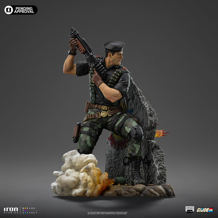 Iron Studios Flint G I Joe Art Scale Statue Limited Edition 1 10 Scale