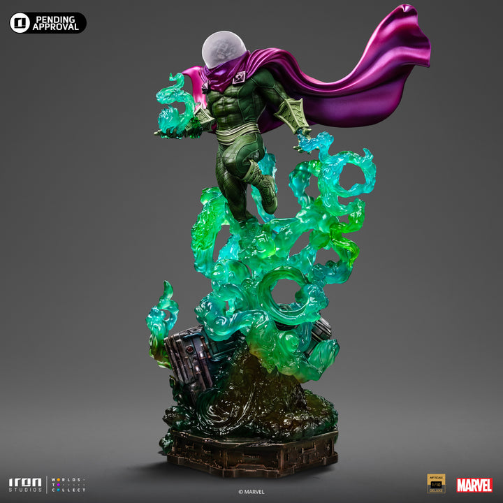 Iron Studios Marvel Spider-Man vs Villains Battle Diorama Series Mysterio 1/10 Deluxe Art Scale Limited Edition Statue