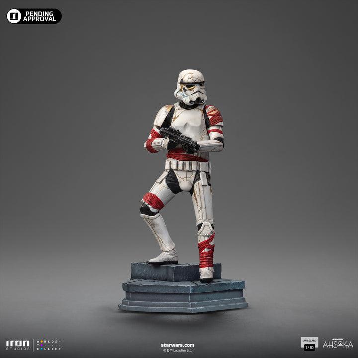 Iron Studios Star Wars Ahsoka Night Trooper 1/10 Art Scale Limited Edition Statue
