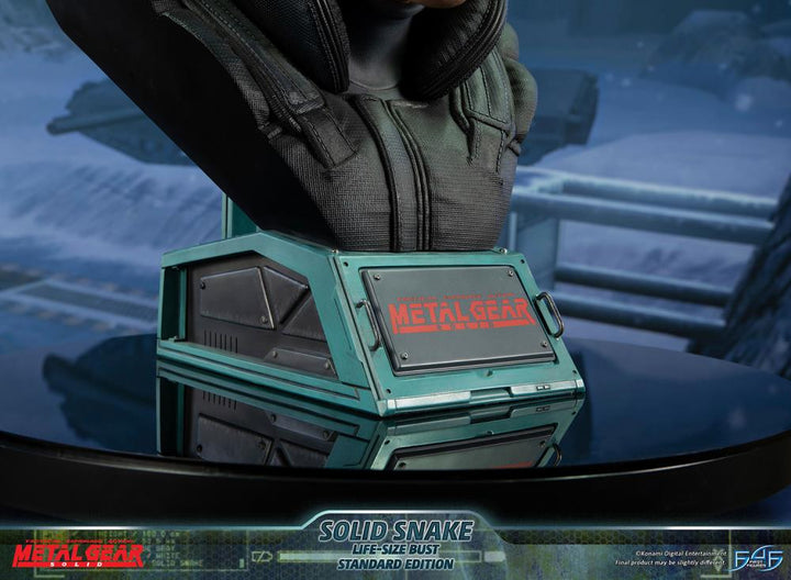 First4Figures Metal Gear Solid Solid Snake 1/1 Scale Life-Size Bust