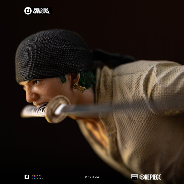 Iron Studios One Piece (Netflix) Roronoa Zoro 1/10 Art Scale Limited Edition Statue
