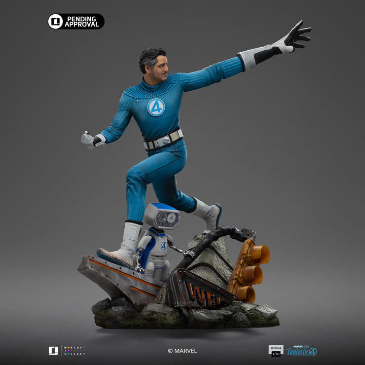 Iron Studios The Fantastic Four First Steps Mr. Fantastic 1/10 Art Scale Statue