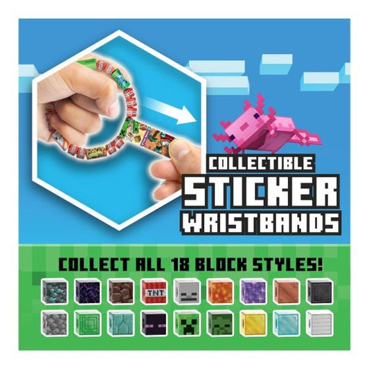 Sticki Rolls Minecraft Collectors Book, side angle
