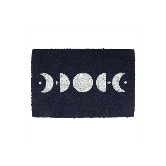 Dark Blue Moon Phase Doormat, alternate view