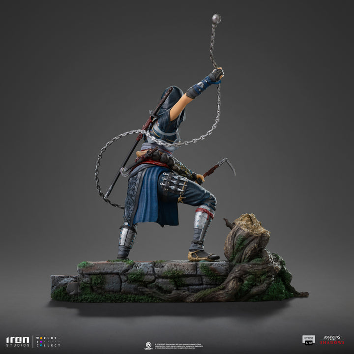 Assassins Creed Shadows Naoe Iron Studios Limited Edition Art Scale Statue