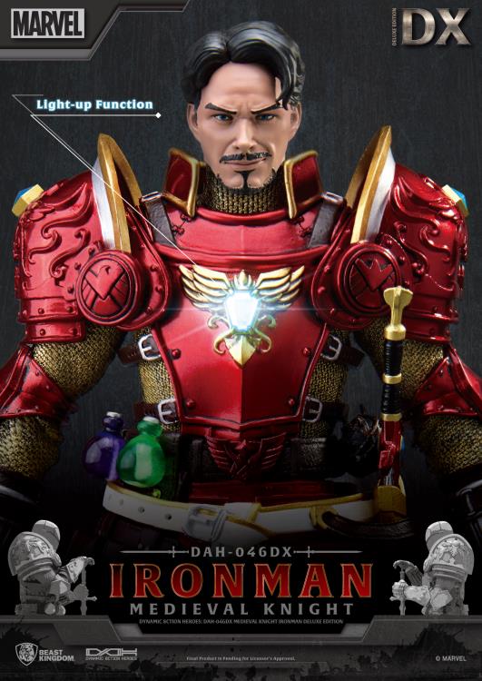 Marvel Dynamic 8ction Heroes Medieval Knight Iron Man (Deluxe Version)