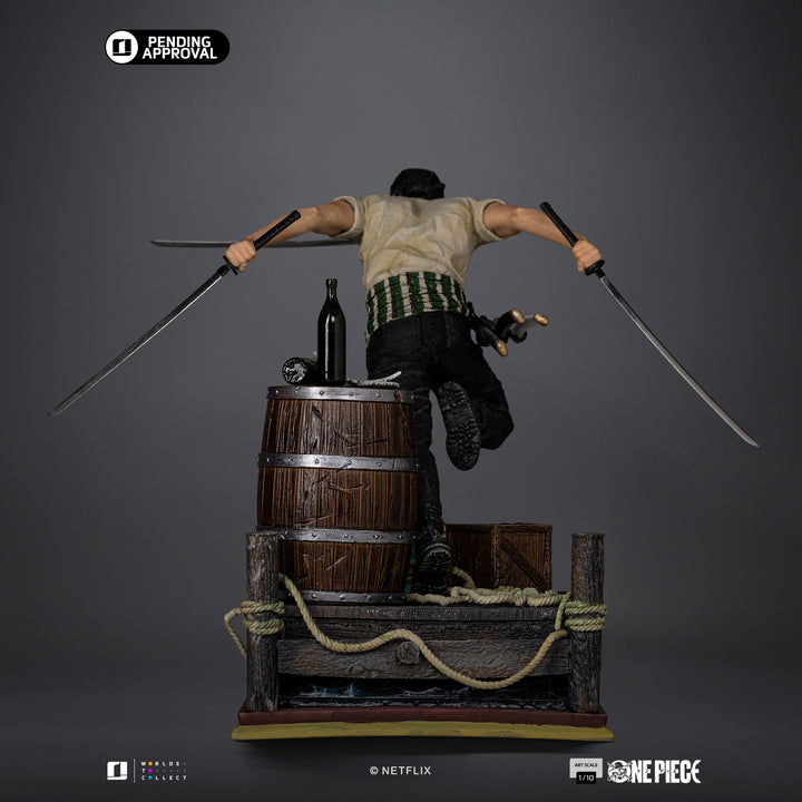 Iron Studios One Piece (Netflix) Roronoa Zoro 1/10 Art Scale Limited Edition Statue