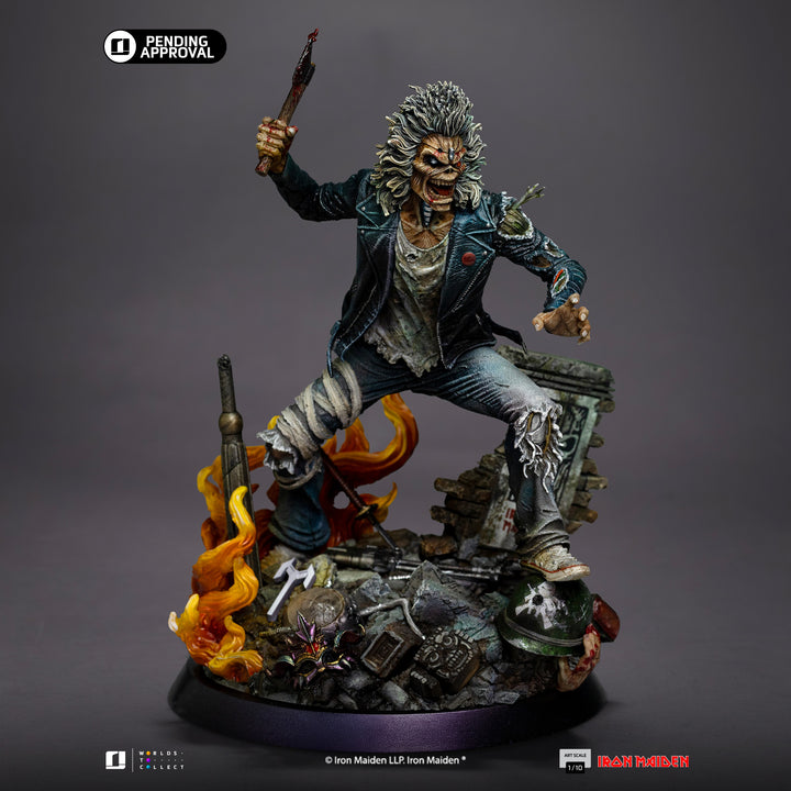 Iron Studios Iron Maiden Eddie (50th Anniversary) 1/10 Art Scale Statue