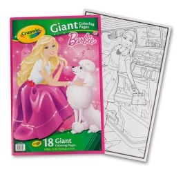 Barbie Giant Colouring Pages Set