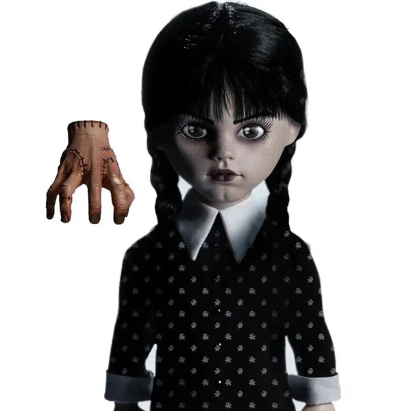Mezco Living Dead Dolls Adams Family Wednesday and The Thing 10" Figure