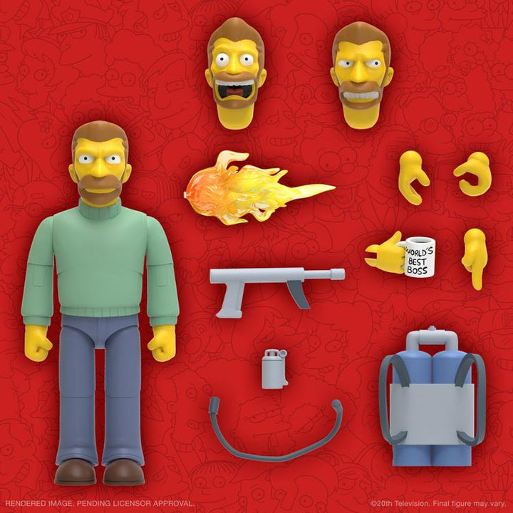 The Simpsons ULTIMATES! Hank Scorpio Action Figure