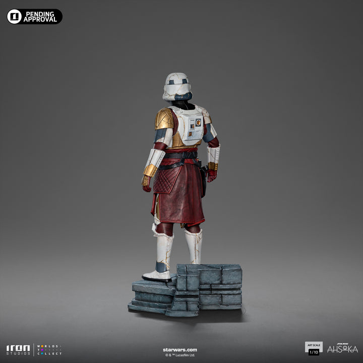 Iron Studios Star Wars Ahsoka Captain Enoch 1/10 Art Scale Limited Edition Statue
