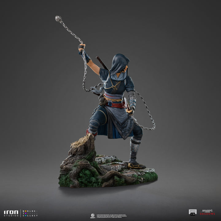 Assassins Creed Shadows Naoe Iron Studios Limited Edition Art Scale Statue