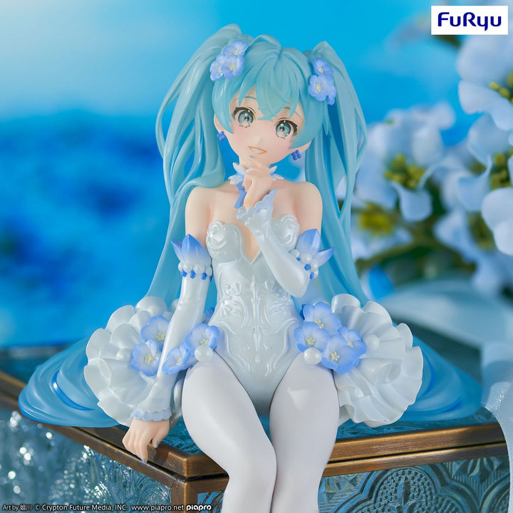 Furyu Hatsune Miku Flower Fairy Nemophila Hatsune Miku 7" Scale Noodle Stopper Figure