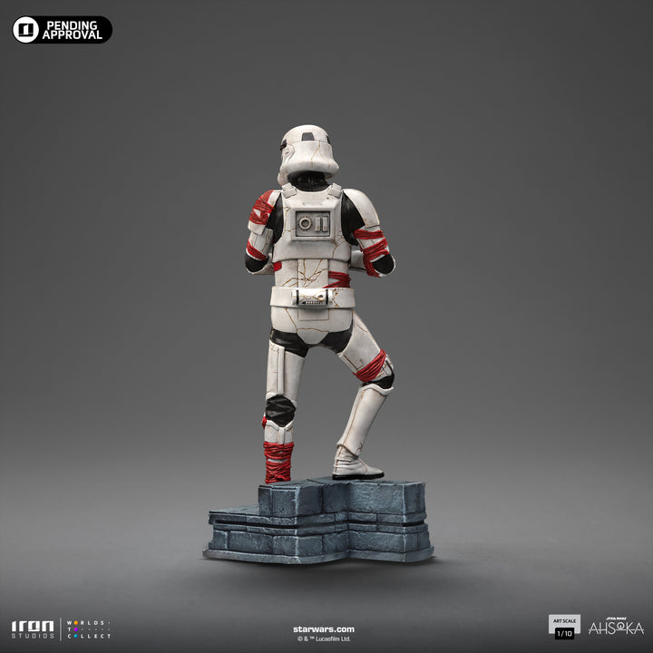 Iron Studios Star Wars Ahsoka Night Trooper 1/10 Art Scale Limited Edition Statue