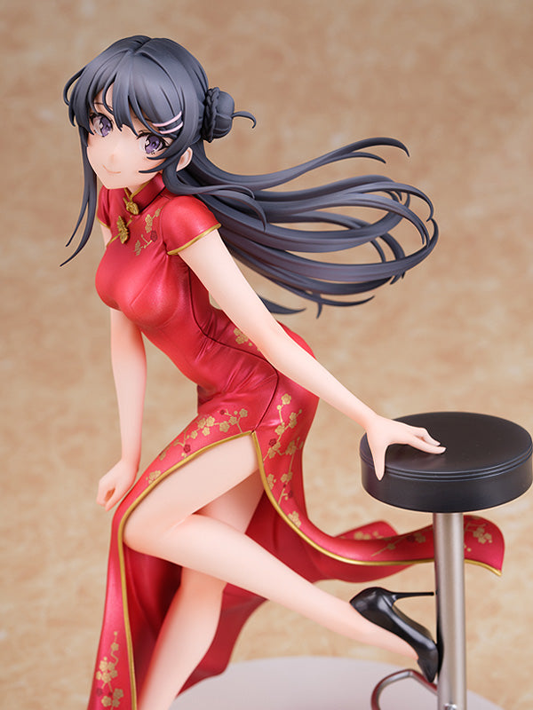 Rascal Does Not Dream Mai Sakurajima Chinese Dress Ver. 1/7 Scale Figure
