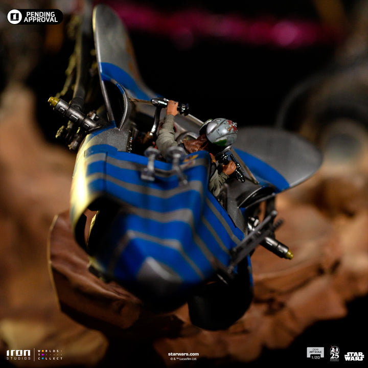 Iron Studios Star Wars: The Phantom Menace Anakin's Podracer 1/20 Demi Art Scale Limited Edition Statue