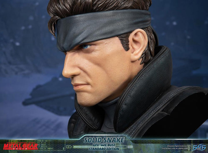 First4Figures Metal Gear Solid Solid Snake 1/1 Scale Life-Size Bust