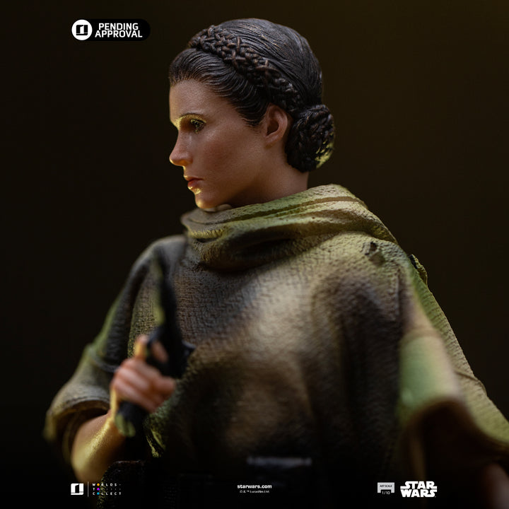 Iron Studios Star Wars: Return of the Jedi Leia and Wicket 1/10 Art Scale Limited Edition Statue