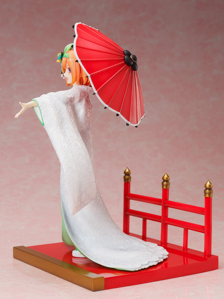 The Quintessential Quintuplets Yotsuba Nakano Shiromuku Anime 1/7 Scale Figure