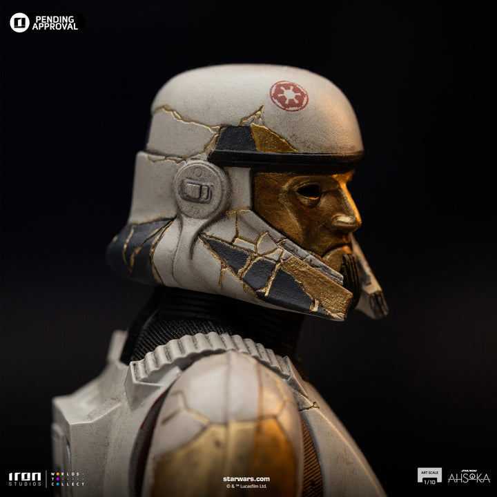 Iron Studios Star Wars Ahsoka Captain Enoch 1/10 Art Scale Limited Edition Statue