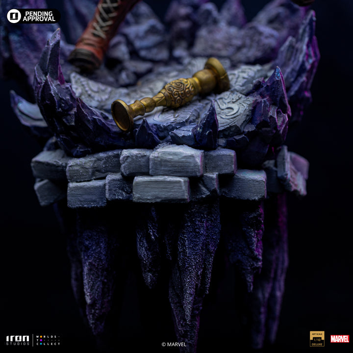 Iron Studios The Infinity Gauntlet Battle Diorama Series Captain America Deluxe 1/10 Art Scale Limited Edition Statue